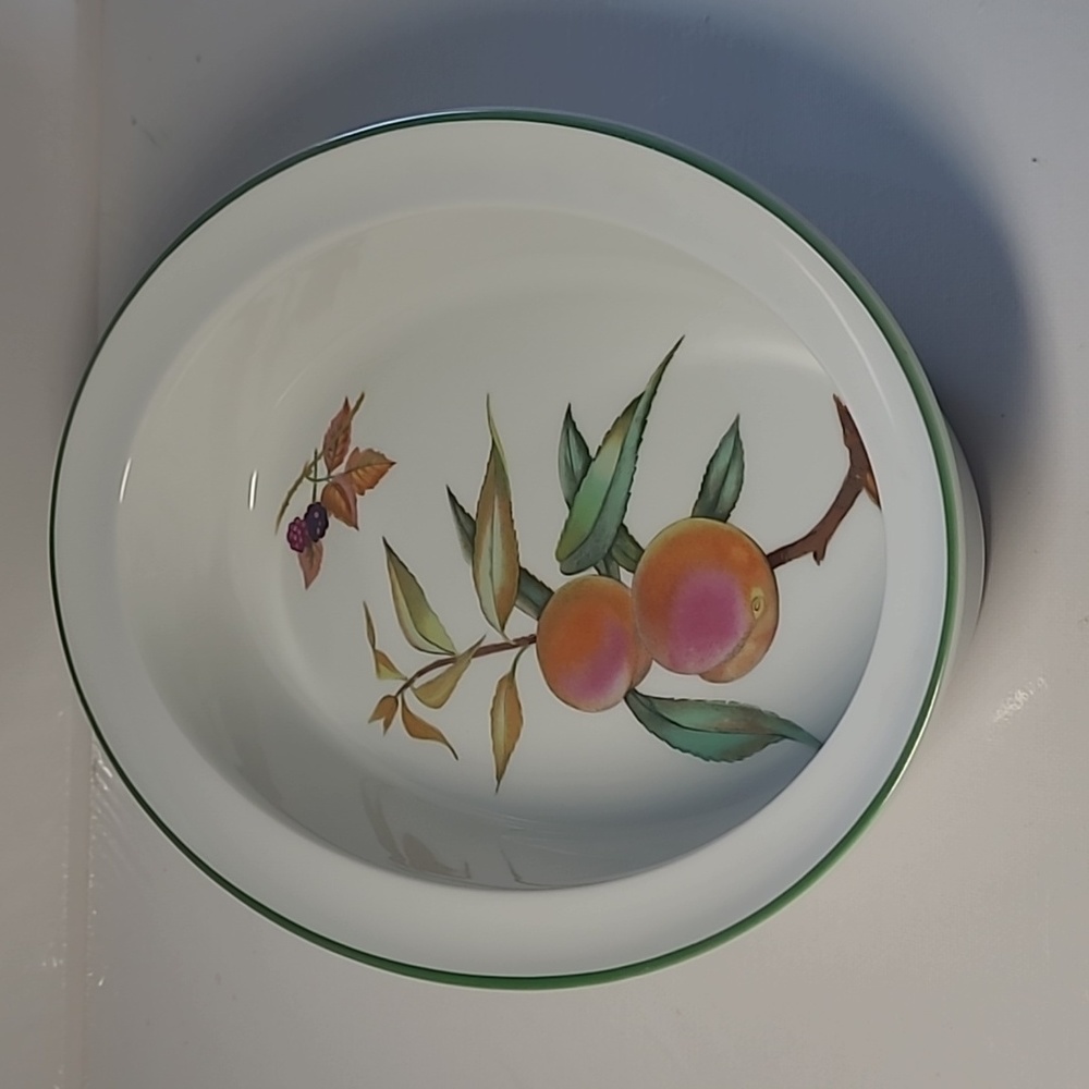 Vintage Royal worcester evesham vale 1986s  oval baking dish 11.5"×8"×2.…